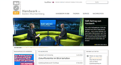 Desktop Screenshot of handwerk-bw.de